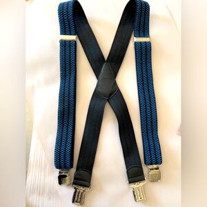 Decalen made in Poland blue suspenders